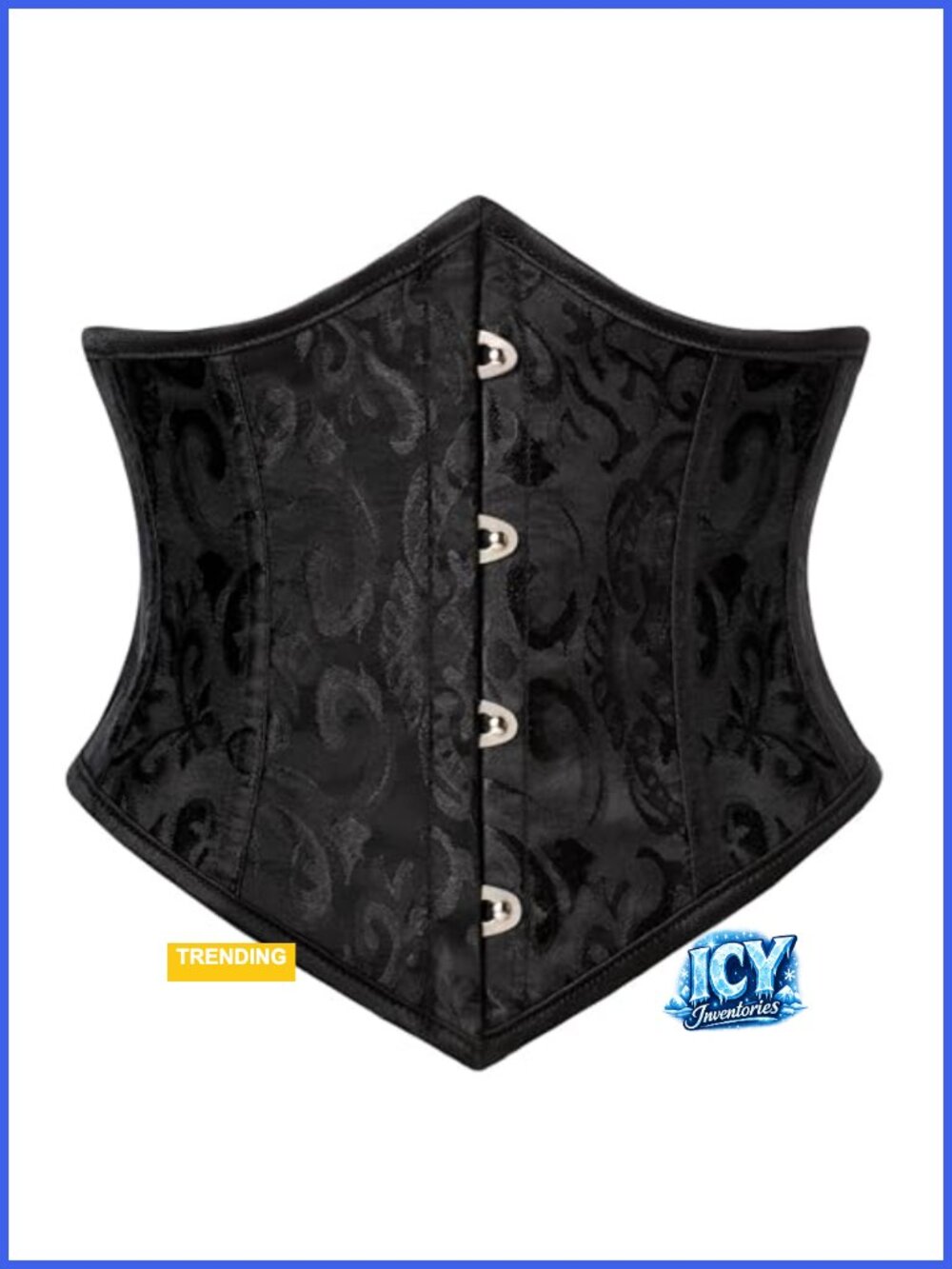 Women's Corset Belt Wide Waistband Fishbone Lace Up Renaissance Waist Cincher